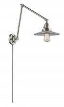  238-SN-G2-LED - Halophane - 1 Light - 9 inch - Brushed Satin Nickel - Swing Arm