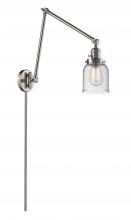 Innovations Lighting 238-SN-G54-LED - Bell - 1 Light - 8 inch - Brushed Satin Nickel - Swing Arm