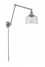 Innovations Lighting 238-SN-G74-LED - Bell - 1 Light - 8 inch - Brushed Satin Nickel - Swing Arm