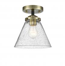 Innovations Lighting 284-1C-BAB-G44-LED - Cone - 1 Light - 8 inch - Black Antique Brass - Semi-Flush Mount