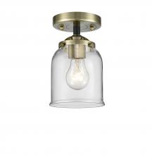 Innovations Lighting 284-1C-BAB-G52-LED - Bell - 1 Light - 5 inch - Black Antique Brass - Semi-Flush Mount