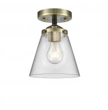 Innovations Lighting 284-1C-BAB-G62 - Cone - 1 Light - 6 inch - Black Antique Brass - Semi-Flush Mount