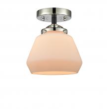 Innovations Lighting 284-1C-BPN-G171-LED - Fulton - 1 Light - 7 inch - Black Polished Nickel - Semi-Flush Mount