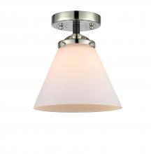 Innovations Lighting 284-1C-BPN-G41-LED - Cone - 1 Light - 8 inch - Black Polished Nickel - Semi-Flush Mount