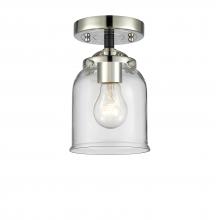 Innovations Lighting 284-1C-BPN-G52-LED - Bell - 1 Light - 5 inch - Black Polished Nickel - Semi-Flush Mount