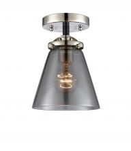 Innovations Lighting 284-1C-BPN-G63 - Cone - 1 Light - 6 inch - Black Polished Nickel - Semi-Flush Mount