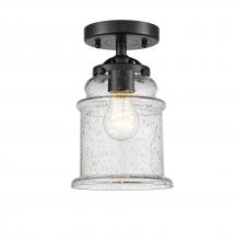 Innovations Lighting 284-1C-OB-G184 - Canton - 1 Light - 6 inch - Oil Rubbed Bronze - Semi-Flush Mount