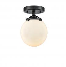 Innovations Lighting 284-1C-OB-G201-6-LED - Beacon - 1 Light - 6 inch - Oil Rubbed Bronze - Semi-Flush Mount