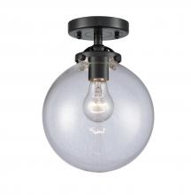 Innovations Lighting 284-1C-OB-G202-8-LED - Beacon - 1 Light - 8 inch - Oil Rubbed Bronze - Semi-Flush Mount