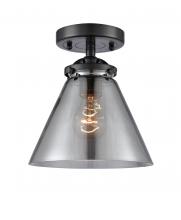 Innovations Lighting 284-1C-OB-G43 - Cone - 1 Light - 8 inch - Oil Rubbed Bronze - Semi-Flush Mount