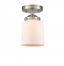 Innovations Lighting 284-1C-SN-G51-LED - Bell - 1 Light - 5 inch - Brushed Satin Nickel - Semi-Flush Mount