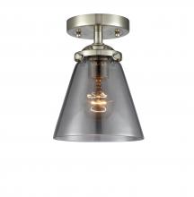 Innovations Lighting 284-1C-SN-G63 - Cone - 1 Light - 6 inch - Brushed Satin Nickel - Semi-Flush Mount