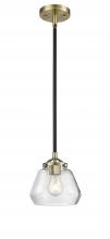 Innovations Lighting 284-1S-BAB-G172-LED - Fulton - 1 Light - 7 inch - Black Antique Brass - Cord hung - Mini Pendant