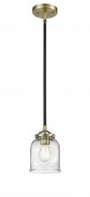 Innovations Lighting 284-1S-BAB-G54-LED - Bell - 1 Light - 5 inch - Black Antique Brass - Cord hung - Mini Pendant