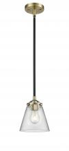 Innovations Lighting 284-1S-BAB-G62-LED - Cone - 1 Light - 6 inch - Black Antique Brass - Cord hung - Mini Pendant