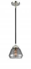 Innovations Lighting 284-1S-BPN-G173-LED - Fulton - 1 Light - 7 inch - Black Polished Nickel - Cord hung - Mini Pendant