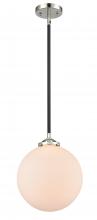 Innovations Lighting 284-1S-BPN-G201-10-LED - Beacon - 1 Light - 10 inch - Black Polished Nickel - Cord hung - Mini Pendant