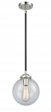 Innovations Lighting 284-1S-BPN-G202-8-LED - Beacon - 1 Light - 8 inch - Black Polished Nickel - Cord hung - Mini Pendant