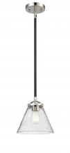 Innovations Lighting 284-1S-BPN-G44-LED - Cone - 1 Light - 8 inch - Black Polished Nickel - Cord hung - Mini Pendant