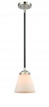 Innovations Lighting 284-1S-BPN-G61-LED - Cone - 1 Light - 6 inch - Black Polished Nickel - Cord hung - Mini Pendant