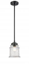 Innovations Lighting 284-1S-OB-G184-LED - Canton - 1 Light - 6 inch - Oil Rubbed Bronze - Cord hung - Mini Pendant