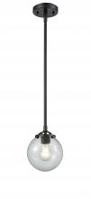 Innovations Lighting 284-1S-OB-G204-6-LED - Beacon - 1 Light - 6 inch - Oil Rubbed Bronze - Cord hung - Mini Pendant