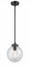 Innovations Lighting 284-1S-OB-G204-8-LED - Beacon - 1 Light - 8 inch - Oil Rubbed Bronze - Cord hung - Mini Pendant