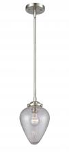 Innovations Lighting 284-1S-SN-G165-LED - Geneseo - 1 Light - 7 inch - Brushed Satin Nickel - Cord hung - Mini Pendant