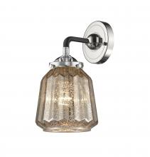 Innovations Lighting 284-1W-BPN-G146 - Chatham - 1 Light - 7 inch - Black Polished Nickel - Sconce