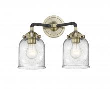 Innovations Lighting 284-2W-BAB-G54-LED - Bell - 2 Light - 13 inch - Black Antique Brass - Bath Vanity Light