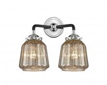 Innovations Lighting 284-2W-BPN-G146 - Chatham - 2 Light - 14 inch - Black Polished Nickel - Bath Vanity Light