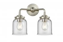 Innovations Lighting 284-2W-SN-G52-LED - Bell - 2 Light - 13 inch - Brushed Satin Nickel - Bath Vanity Light