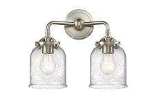  284-2W-SN-G54 - Bell - 2 Light - 13 inch - Brushed Satin Nickel - Bath Vanity Light