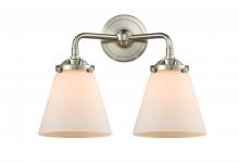 Innovations Lighting 284-2W-SN-G61-LED - Cone - 2 Light - 14 inch - Brushed Satin Nickel - Bath Vanity Light