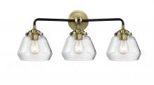 Innovations Lighting 284-3W-BAB-G172-LED - Fulton - 3 Light - 25 inch - Black Antique Brass - Bath Vanity Light