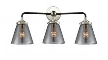 Innovations Lighting 284-3W-BPN-G63-LED - Cone - 3 Light - 24 inch - Black Polished Nickel - Bath Vanity Light