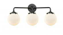 Innovations Lighting 284-3W-OB-G201-6-LED - Beacon - 3 Light - 24 inch - Oil Rubbed Bronze - Bath Vanity Light