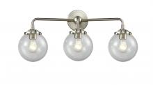 Innovations Lighting 284-3W-SN-G204-6-LED - Beacon - 3 Light - 24 inch - Brushed Satin Nickel - Bath Vanity Light