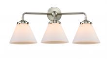 Innovations Lighting 284-3W-SN-G41-LED - Cone - 3 Light - 26 inch - Brushed Satin Nickel - Bath Vanity Light