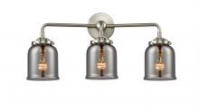 Innovations Lighting 284-3W-SN-G53 - Bell - 3 Light - 23 inch - Brushed Satin Nickel - Bath Vanity Light