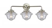 Innovations Lighting 284-3W-SN-G534-LED - Oxford - 3 Light - 26 inch - Brushed Satin Nickel - Bath Vanity Light