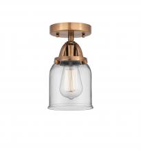 Innovations Lighting 288-1C-AC-G52-LED - Bell - 1 Light - 5 inch - Antique Copper - Semi-Flush Mount