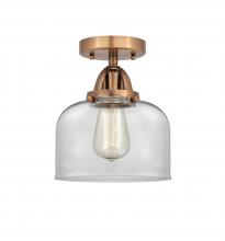 Innovations Lighting 288-1C-AC-G72-LED - Bell - 1 Light - 8 inch - Antique Copper - Semi-Flush Mount