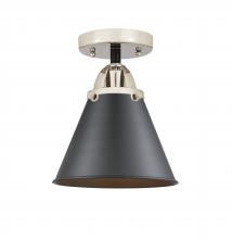 Innovations Lighting 288-1C-BPN-M13-BK - Appalachian - 1 Light - 8 inch - Black Polished Nickel - Semi-Flush Mount