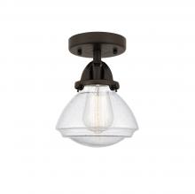  288-1C-OB-G324 - Olean - 1 Light - 7 inch - Oil Rubbed Bronze - Semi-Flush Mount