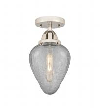 Innovations Lighting 288-1C-PN-G165 - Geneseo - 1 Light - 7 inch - Polished Nickel - Semi-Flush Mount