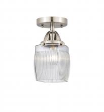 Innovations Lighting 288-1C-SN-G302-LED - Colton - 1 Light - 6 inch - Brushed Satin Nickel - Semi-Flush Mount