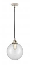  288-1S-BPN-G202-10 - Beacon - 1 Light - 10 inch - Black Polished Nickel - Cord hung - Mini Pendant