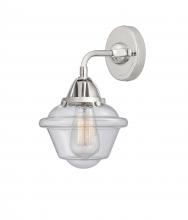  288-1W-PC-G534 - Oxford - 1 Light - 8 inch - Polished Chrome - Sconce