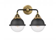  288-2W-BAB-HFS-62-BK - Hampden - 2 Light - 15 inch - Black Antique Brass - Bath Vanity Light